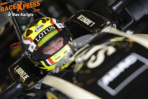indy Dontje Lotus cockpit Formel ADAC